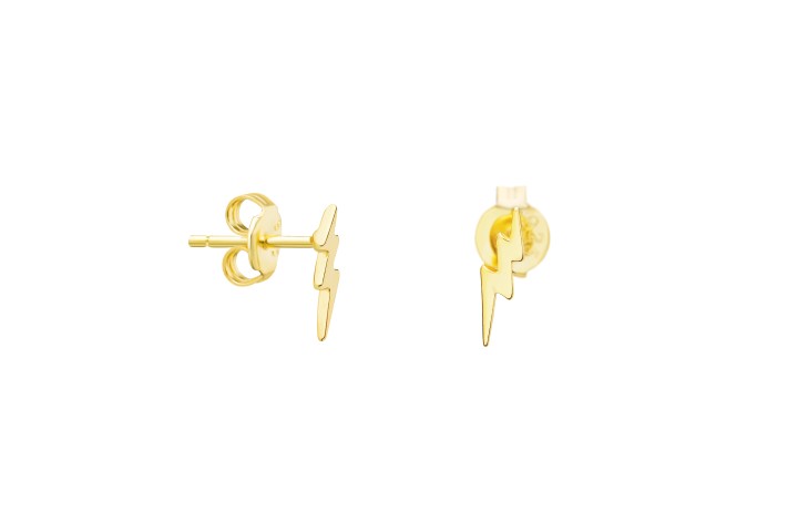 Silver 925 thunderbolt earring