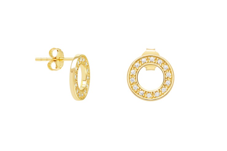 Silver 925 earring cz