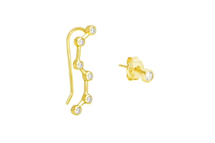 Silver 925 earring cz