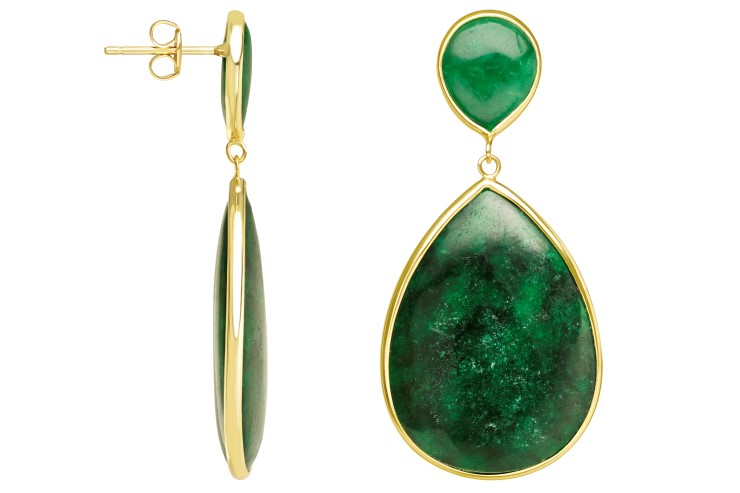 Silver 925 earring semi precious stone