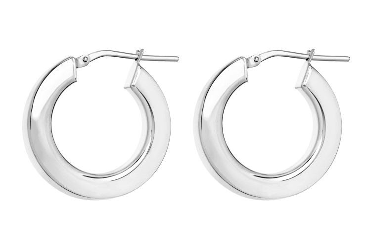 Silver 925 hoop earring