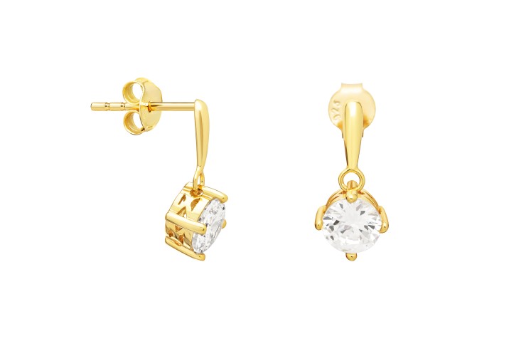 Silver 925 cz earring