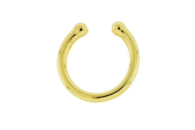 Aro de nariz plata 925 