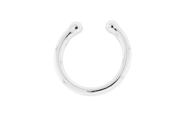 Aro de nariz plata 925 