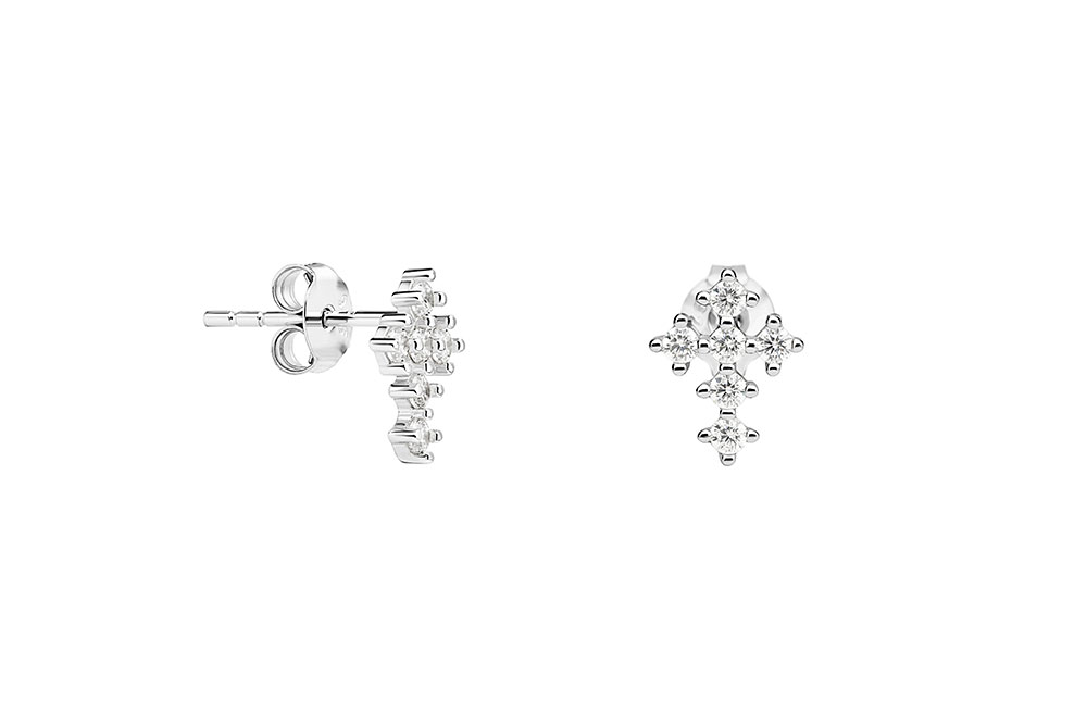 Silver 925 earring cz