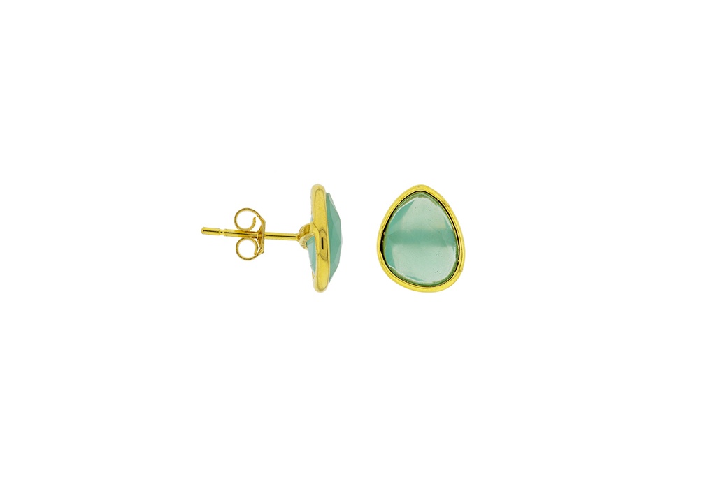 Silver 925 earring semi precious stone