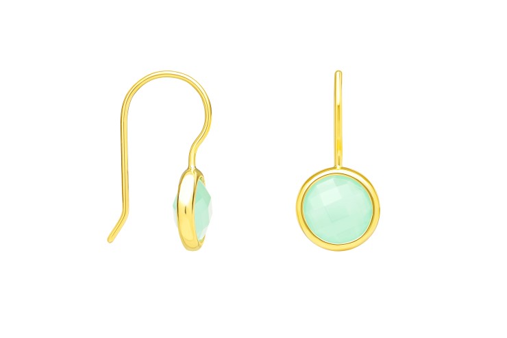 Silver 925 earring semi precious stone