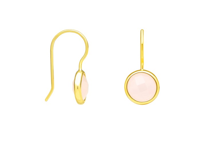 Silver 925 earring semi precious stone