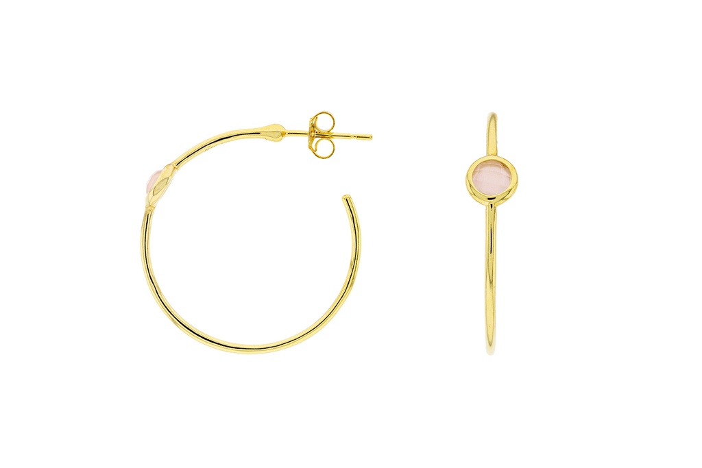 Pendiente plata 925 semipreciosas 