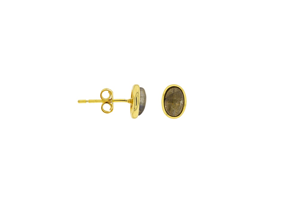 Silver 925 earring semi precious stone