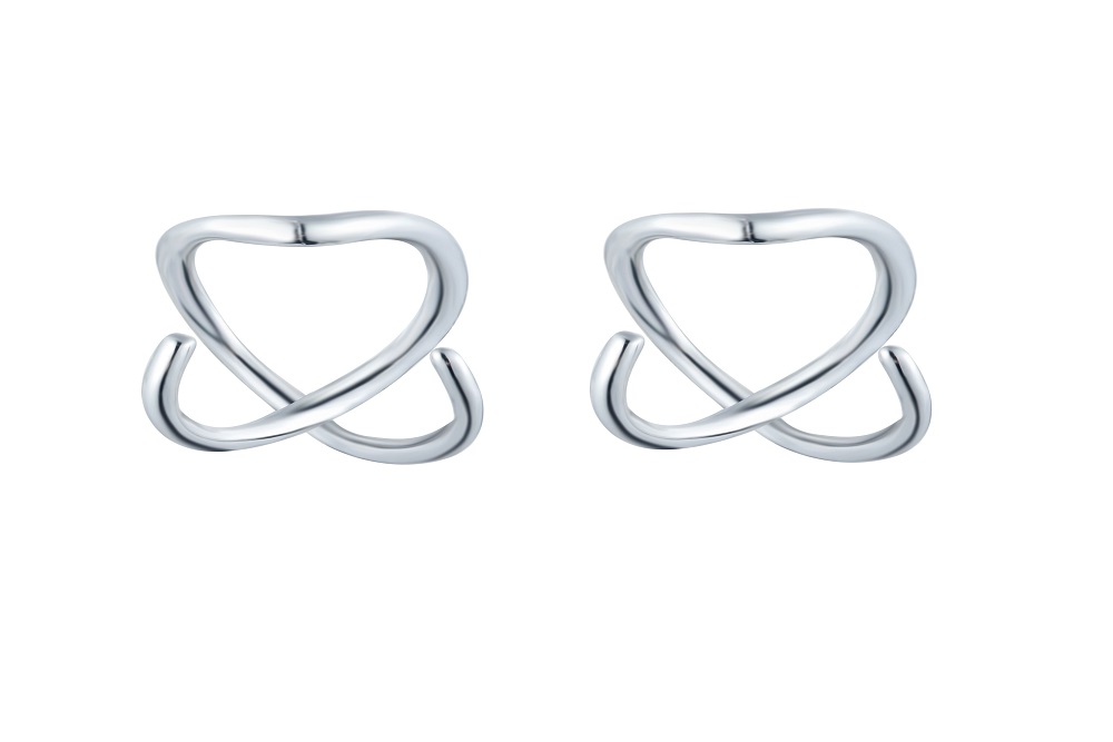 Pendiente plata 925 ear-cuff 