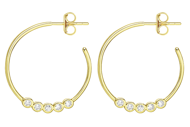 Earring silver 925 cz