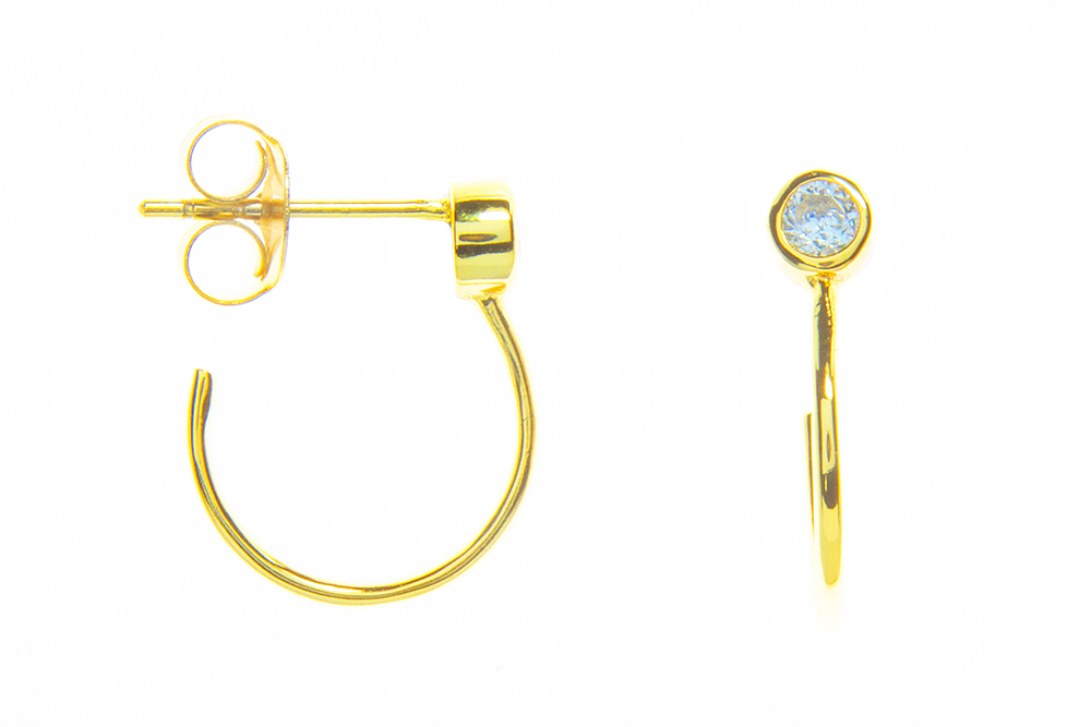 Silver 925 earring cz