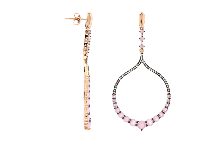 Silver 925 earring cz