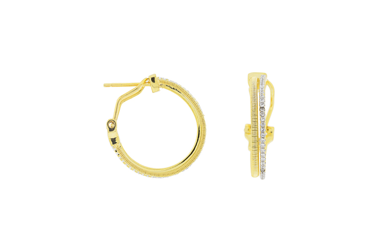 Silver 925 cz earring