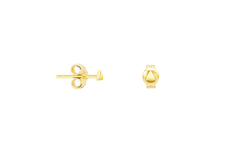 Silver 925 mini triangle earring
