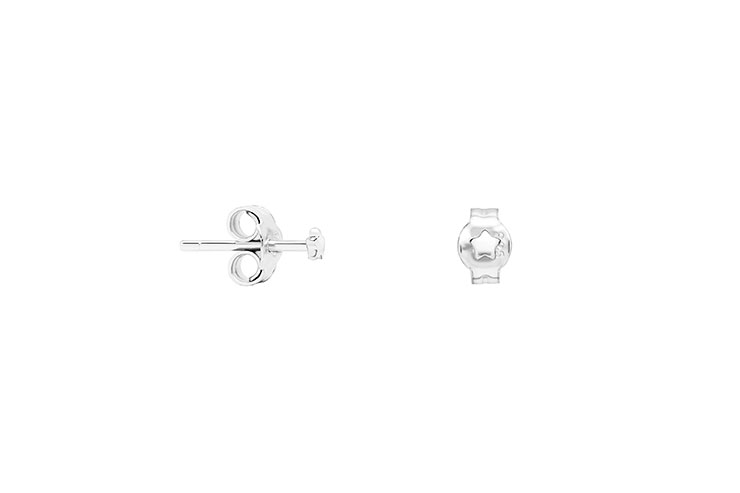Silver 925 mini star earring
