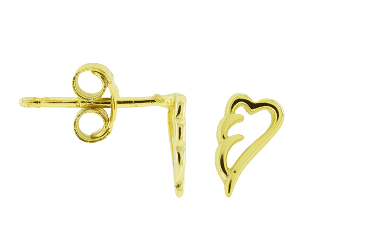 Silver 925 wings earring