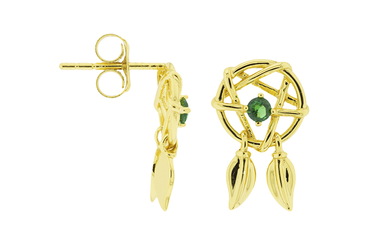 Silver 925 earring cz