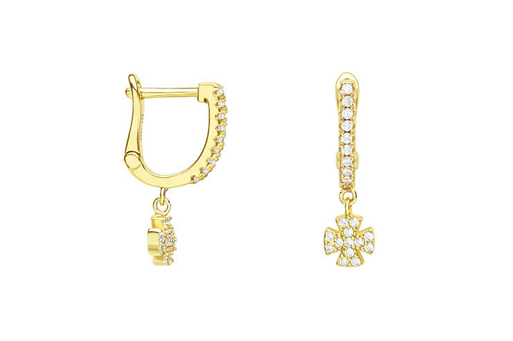 Silver 925 cz earring