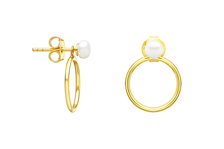 Silver 925 pearl earring