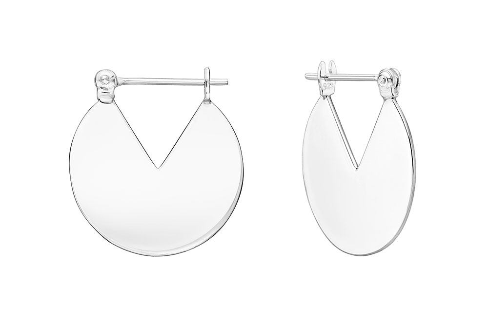 [1266100000PL] Silver 925 earring (Polished, Sterling silver)