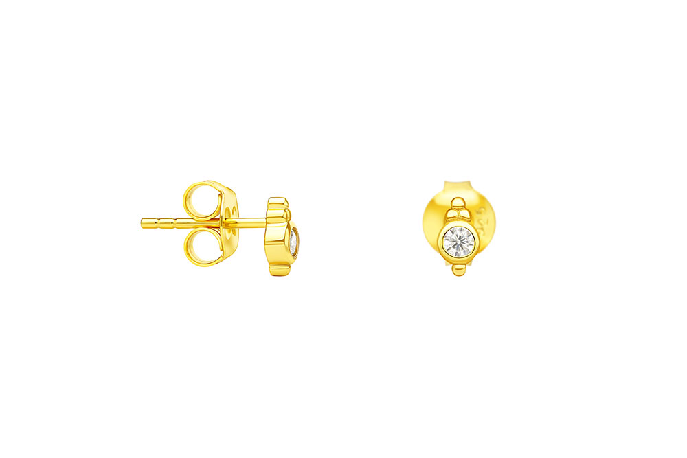 Silver 925 earring cz