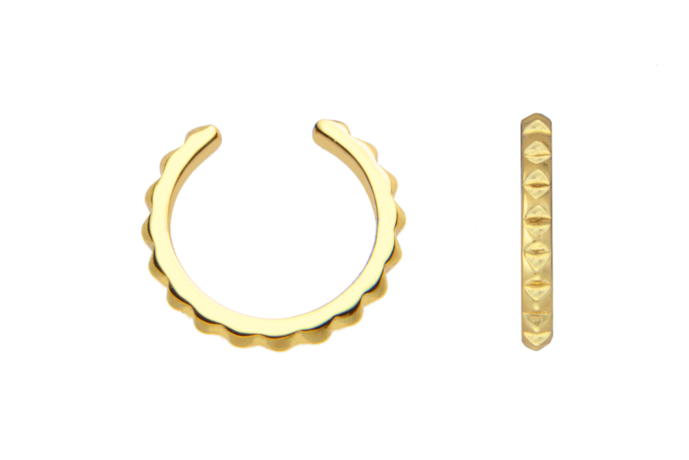 Earring hoop silver 925