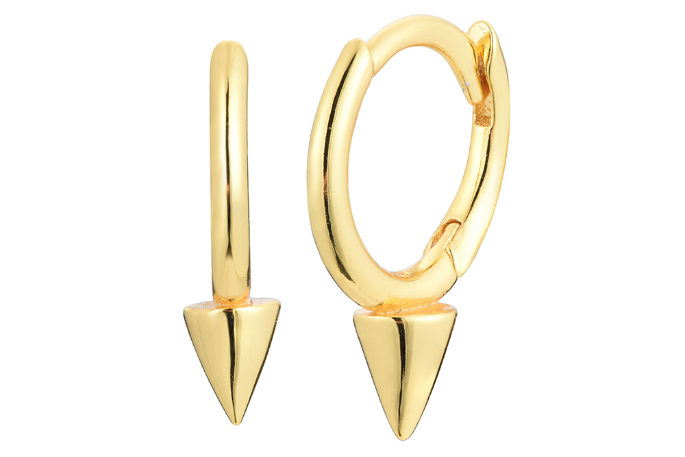 Earring hoop silver 925