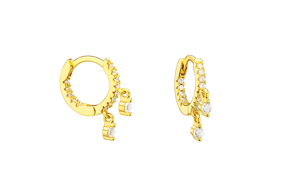 Silver 925 cz earring