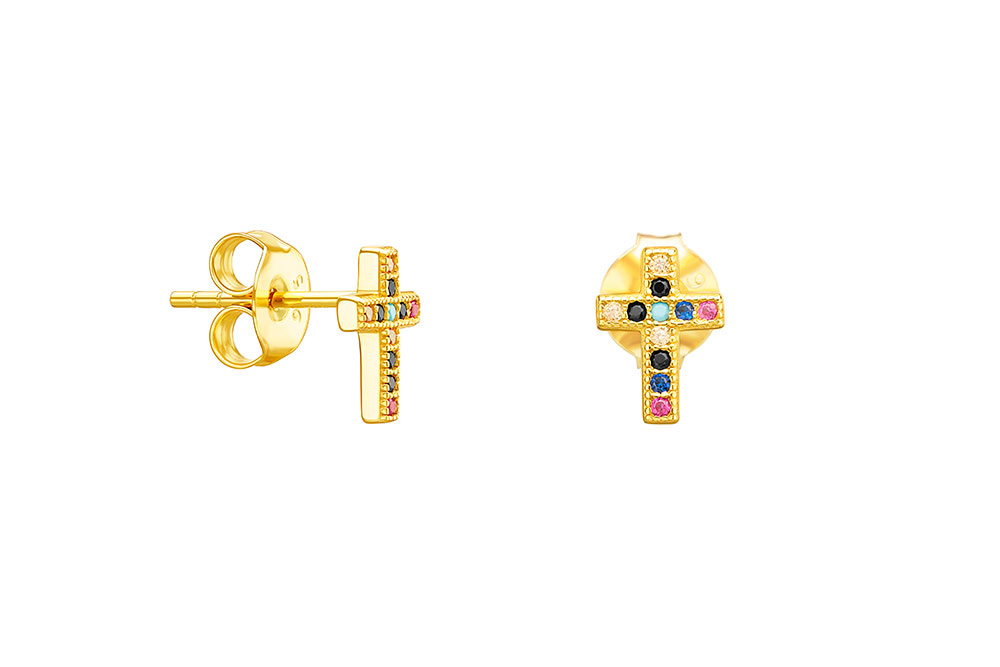 Silver 925 earring cz
