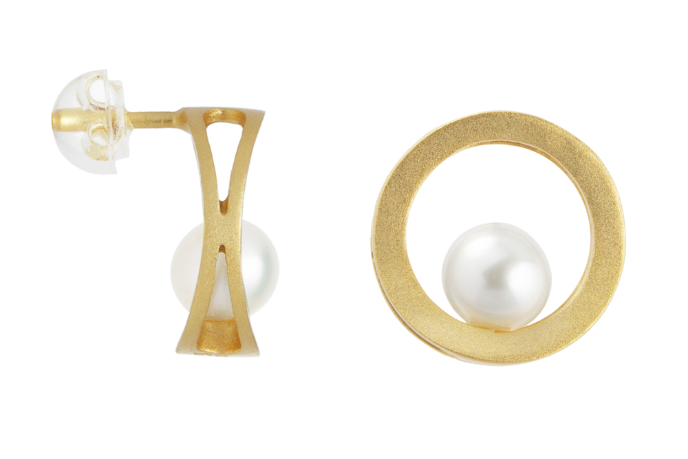 Silver 925 pearl earring