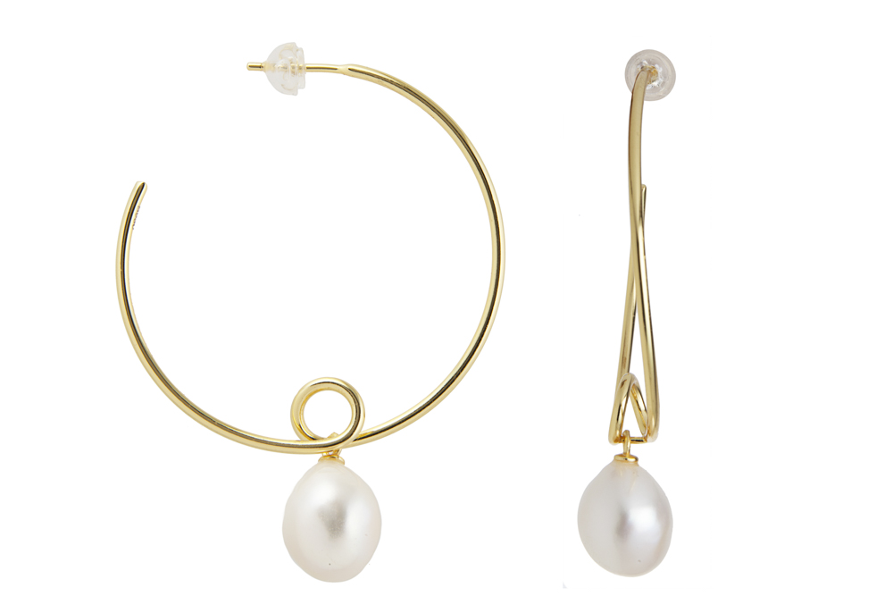 Silver 925 pearl earring