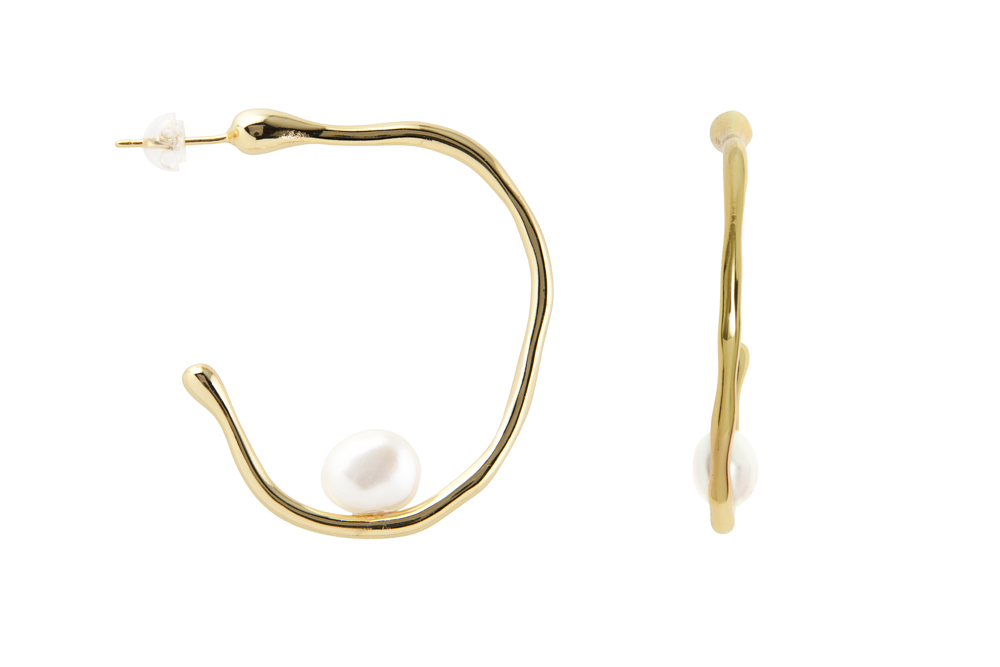 Silver 925 pearl earring