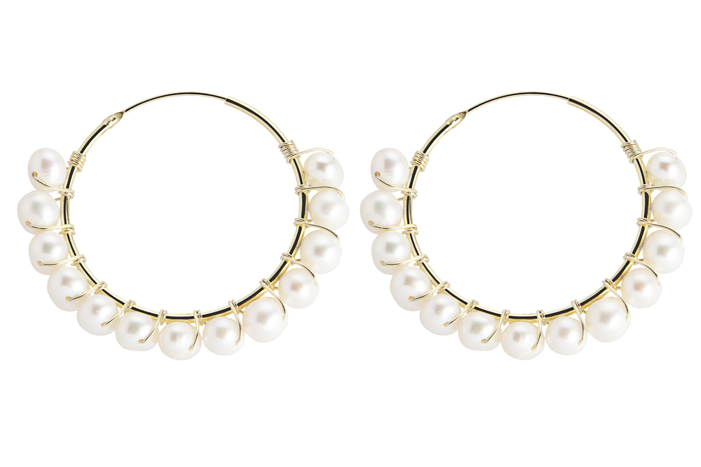 Silver 925 pearl earring