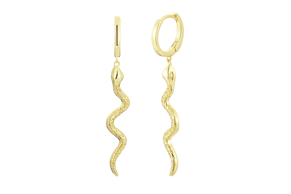 Silver 925 hoop earring