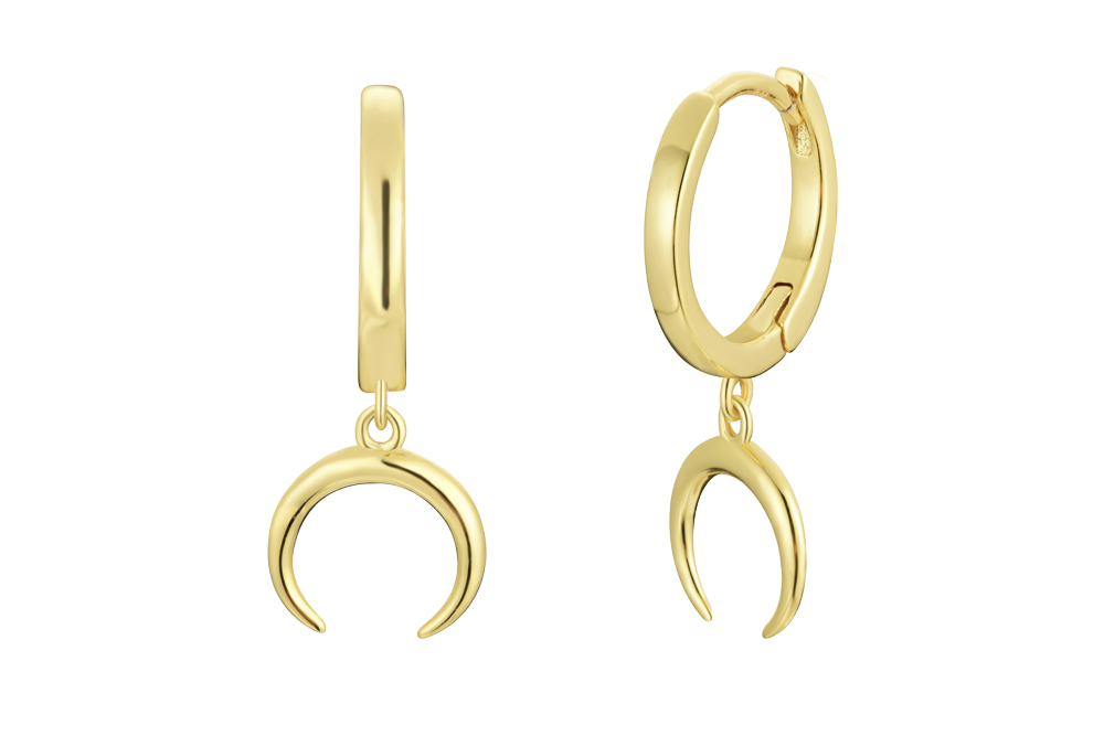 Silver 925 hoop earring