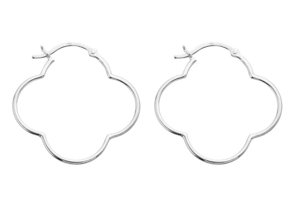 Silver 925 earring hoop