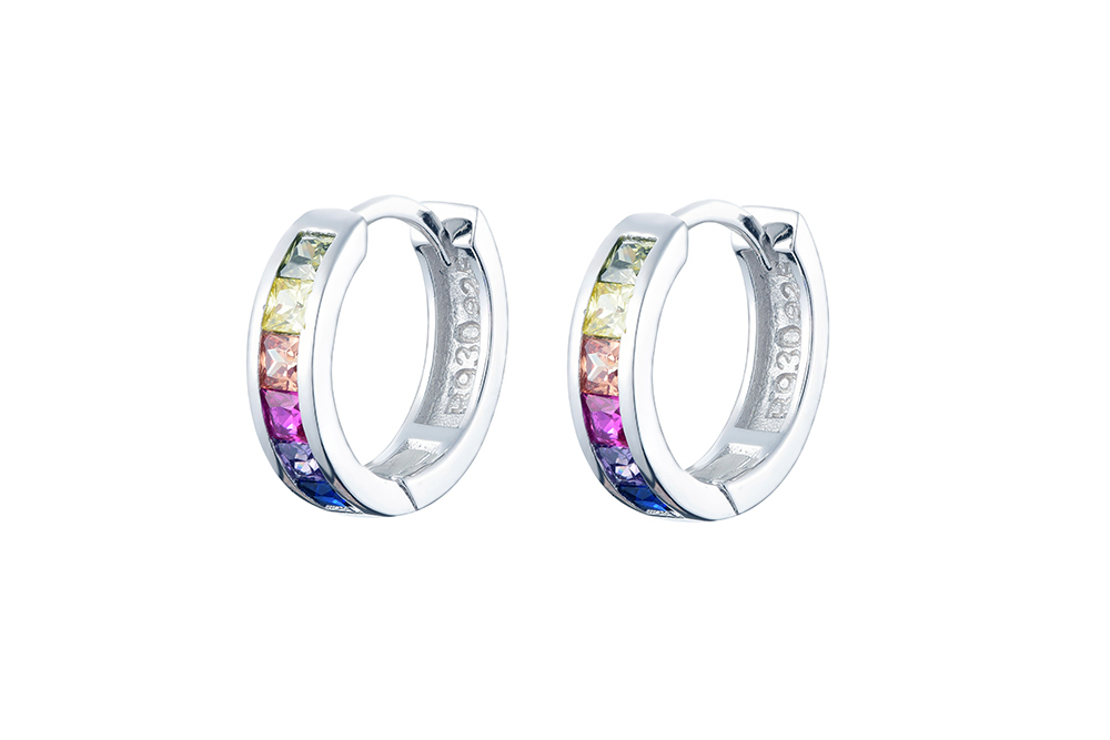 Silver 925 earring cz