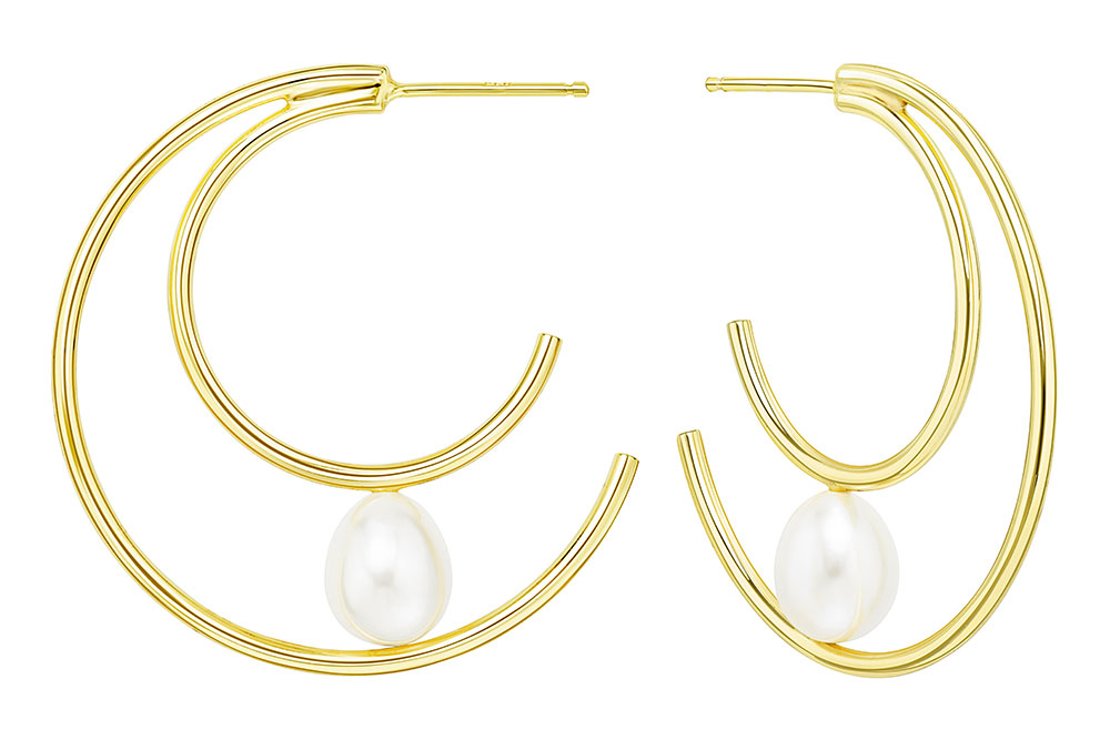 Silver 925 pearl earring