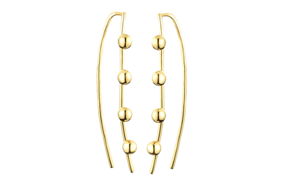 Silver 925  beads earring