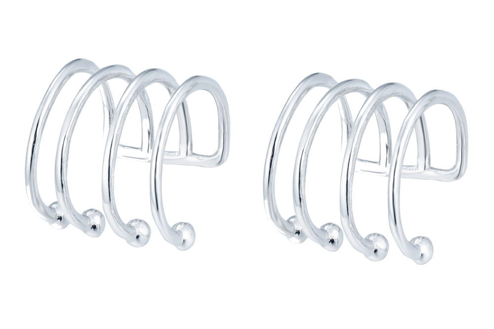 [1439800000PL] Silver 925 ear-cuff earring (Sterling silver)