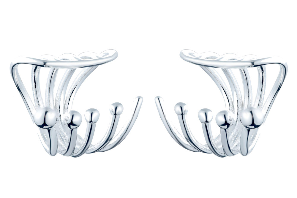 Pendiente plata 925 ear-cuff 