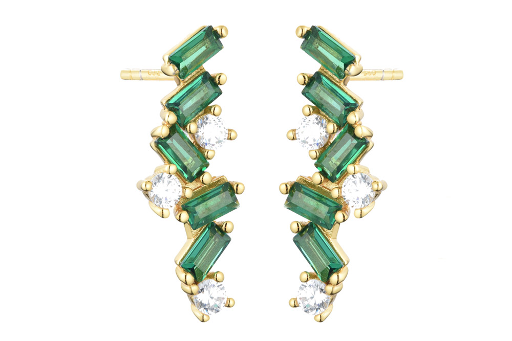 Silver 925 earring with cz