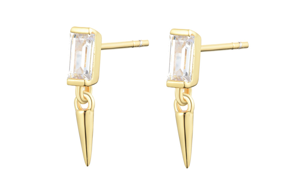 Silver 925 earring with cz