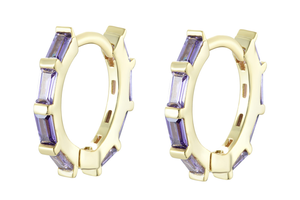 Silver 925 zirconia earring