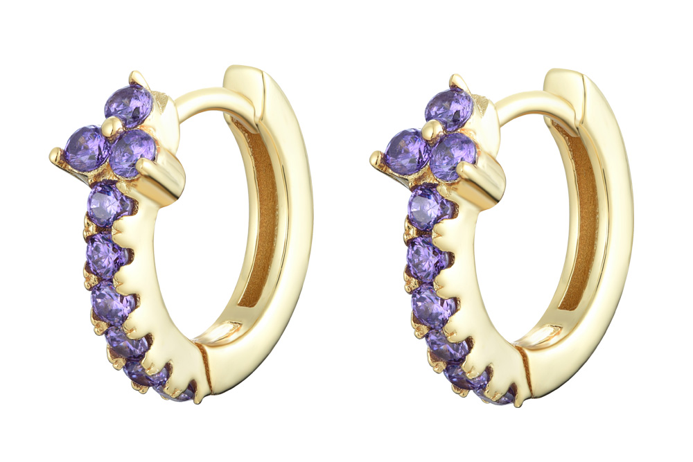 Silver 925 zirconia earring