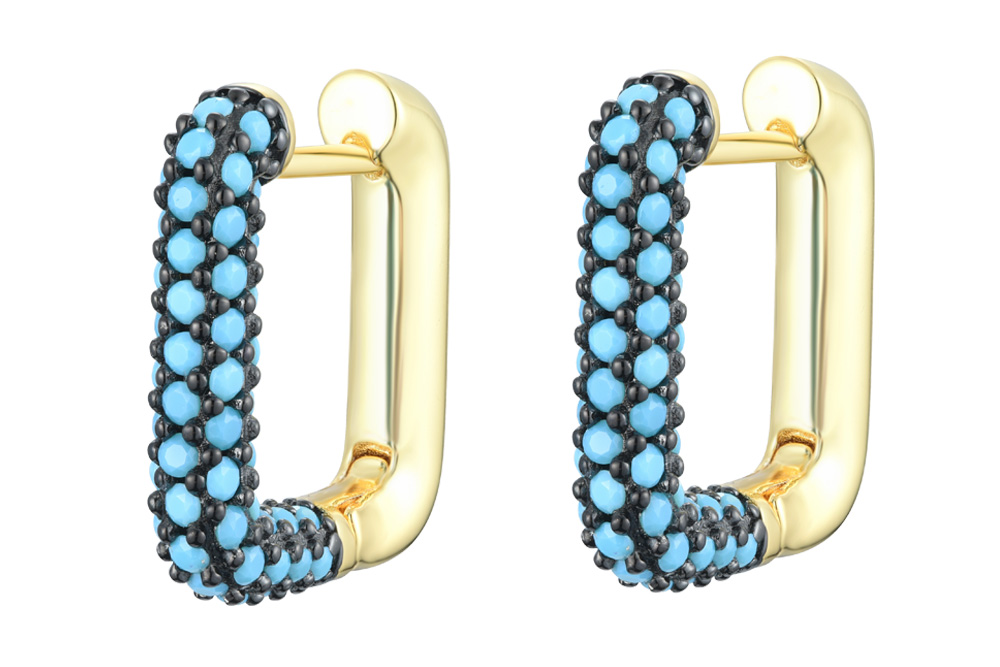 Silver 925 zirconia earring