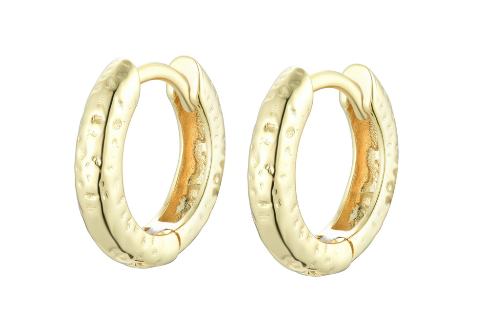 Sterling silver earring hoop