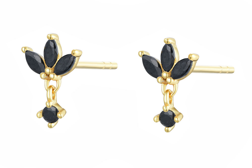Penidente plata 925 con zirconitas 